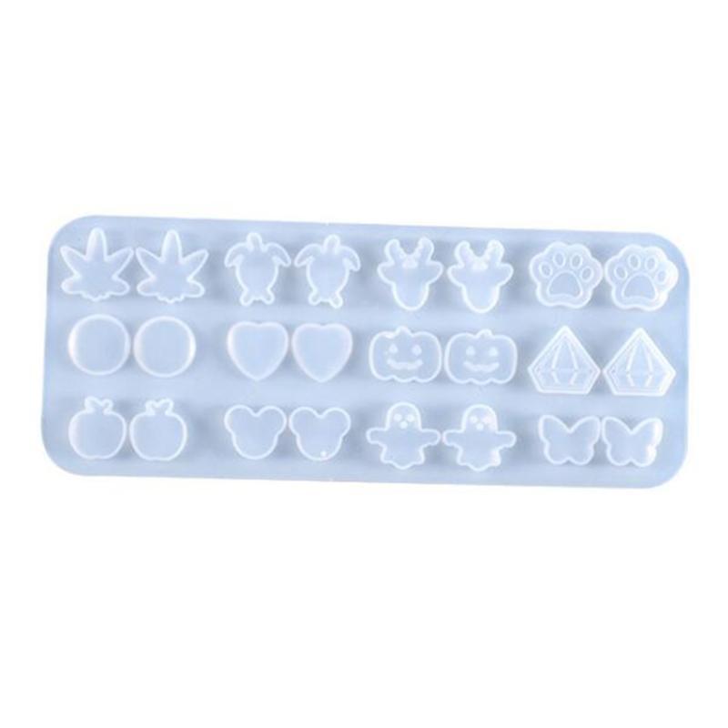 DIY Art Crafts Ear Studs Decorations Casting Mold Handmade Hanging Pendant Mold