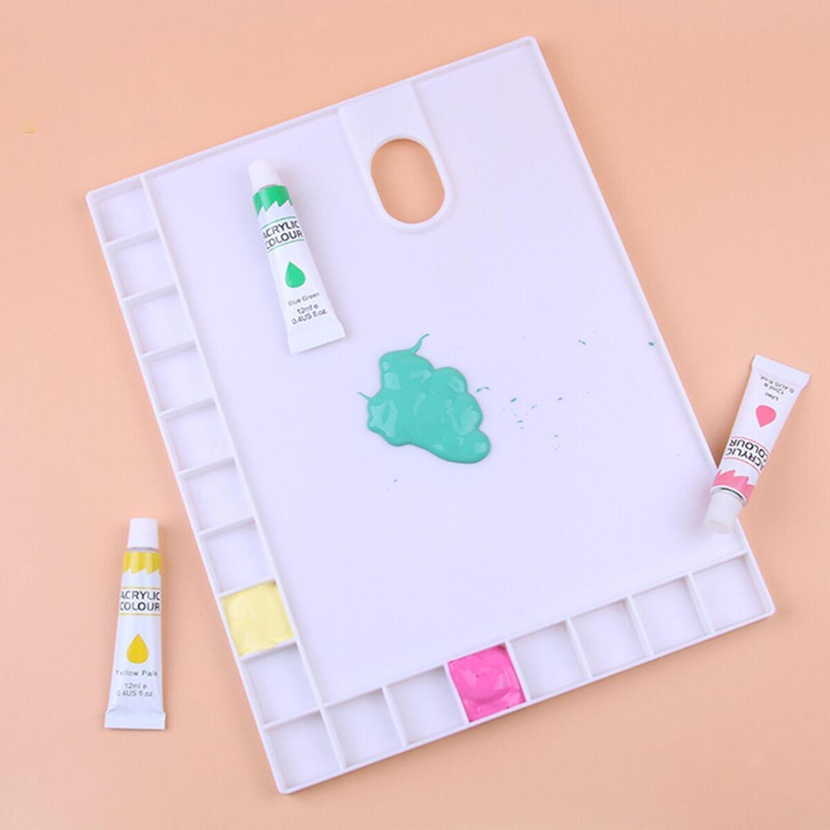 Paint Tray Palettes Pallet  Watercolor Acrylic Painting Art