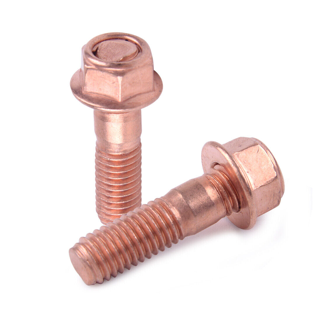 4M10*1.5 Threaded Bolt Turbo Studs Flange Nuts fit for T3/4/5/6 Turbocharger Li