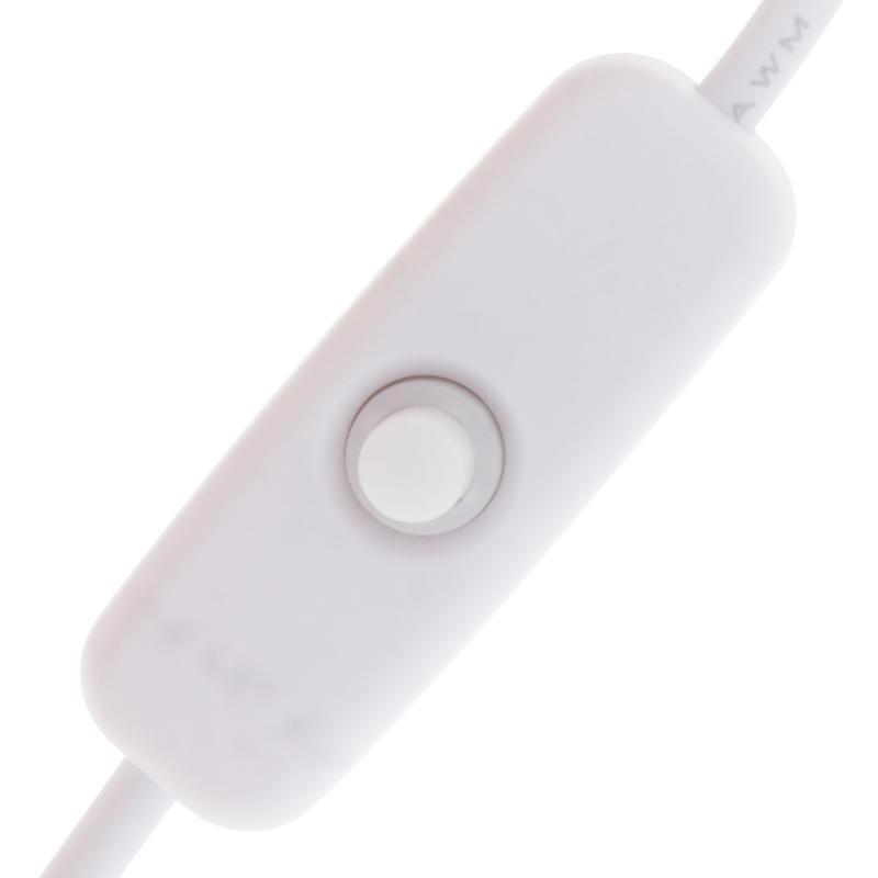USB Splitter Cable Male to Female USB Cable with On/Off Switch Power Supply Cord