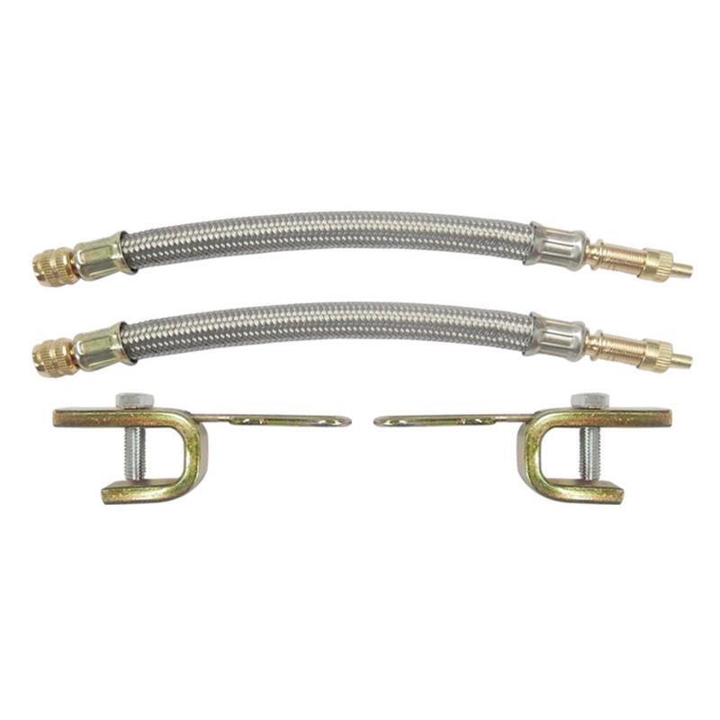 Flexible Car Tyre Valve Stems Extensions Tube Tire Valve Inflatable Braided Hose