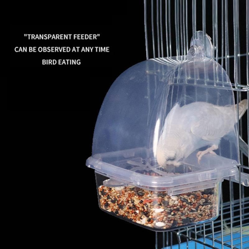 Feeding Cups for Bird Cages for Budgerigar Canary Cockatiel Finch Parakeet Gift