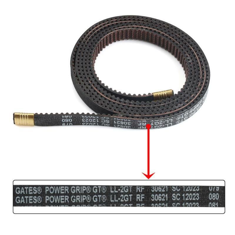 1 Set Timing Belt with Copper Buckles for CR 10/10S Ender 3 / 5 2GT 6mm X Y Axis