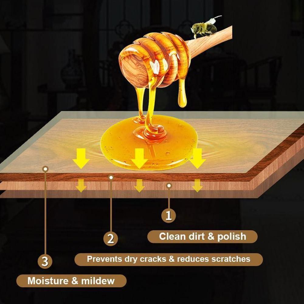 Cleaning Sponge Wood Seasoning Beewax Furniture Care Polishing Wax Waxing Wax