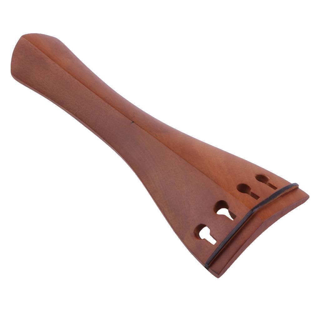 4/4-3/4 Brown Jujube Wood Violin Fine Tuner Tailpiece Big with Tail Rope