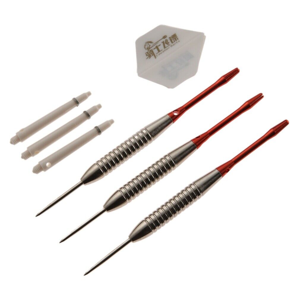 1 Case(3pcs) Professional Steel Tip Dart Club Bar Office Leisure Sports Supplies