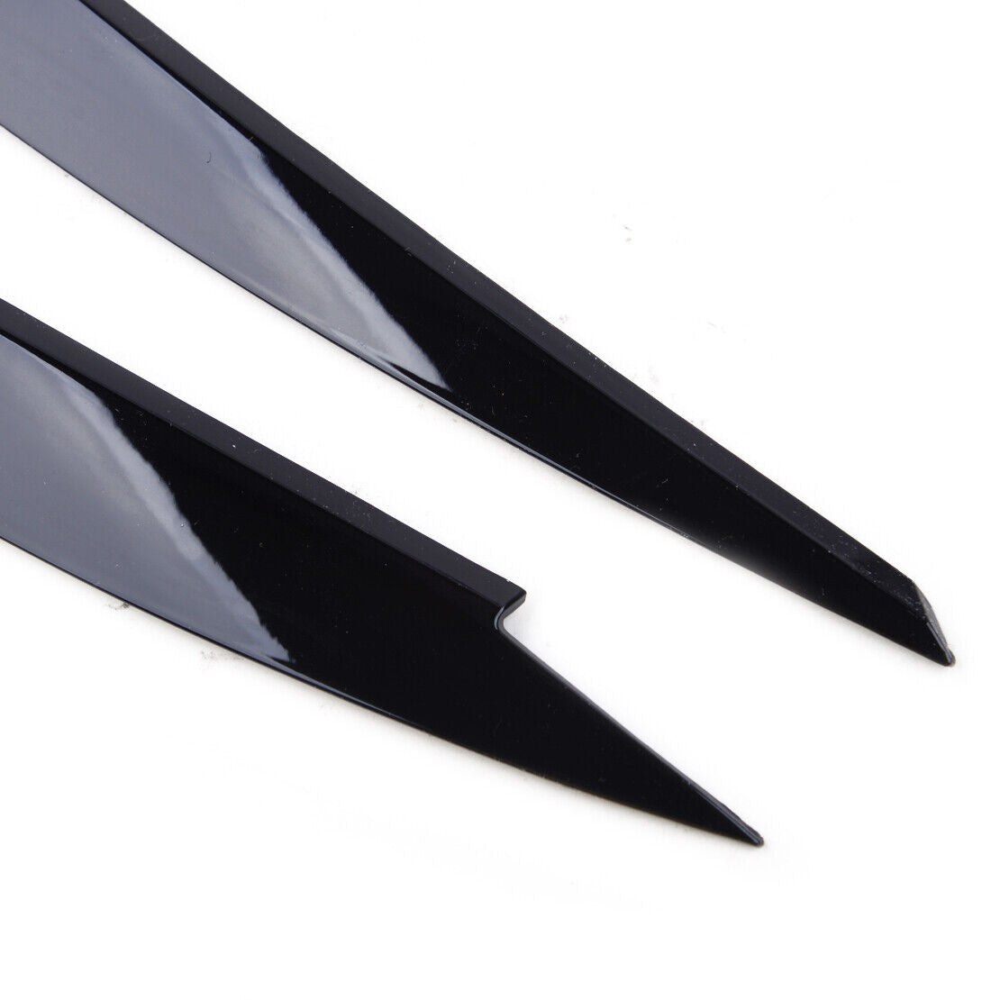 2pcs Headlight Eyebrow Eyelid Cover Trim Fit For VW Golf 7 GTI GTD GTE R MK7 Ly