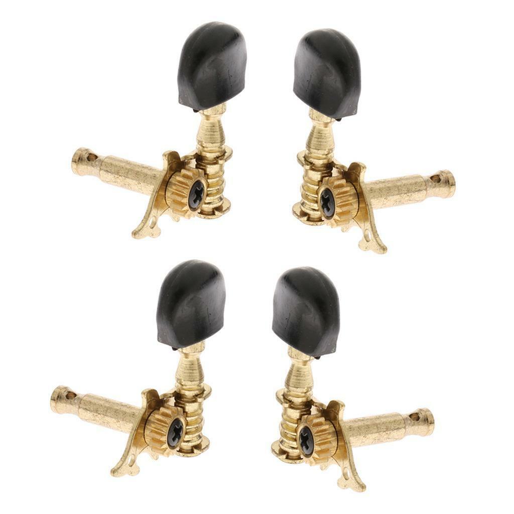 Electric Bass Ukulele String Tuning Pegs, 2R 2L Tuning Pegs for Electric Bass