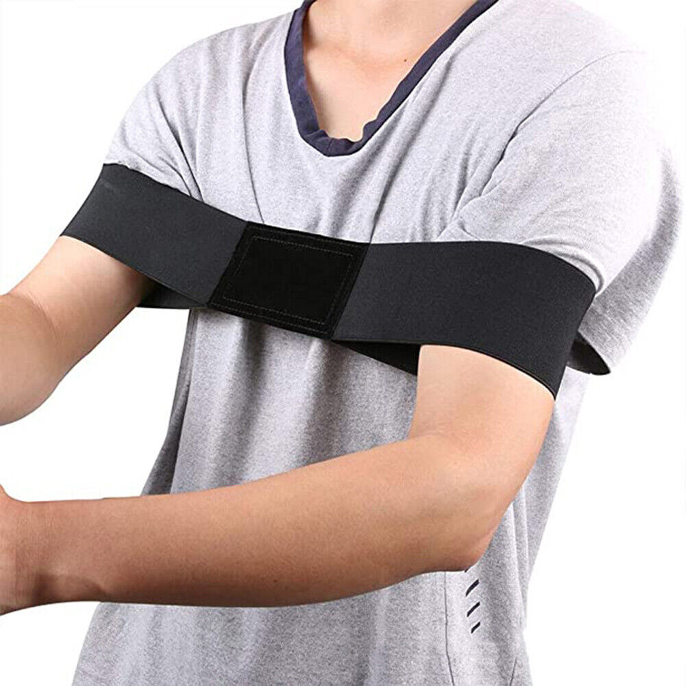 Golf Correction Belt Swing Trainer Elastic Arm Band Alignment Training Aids