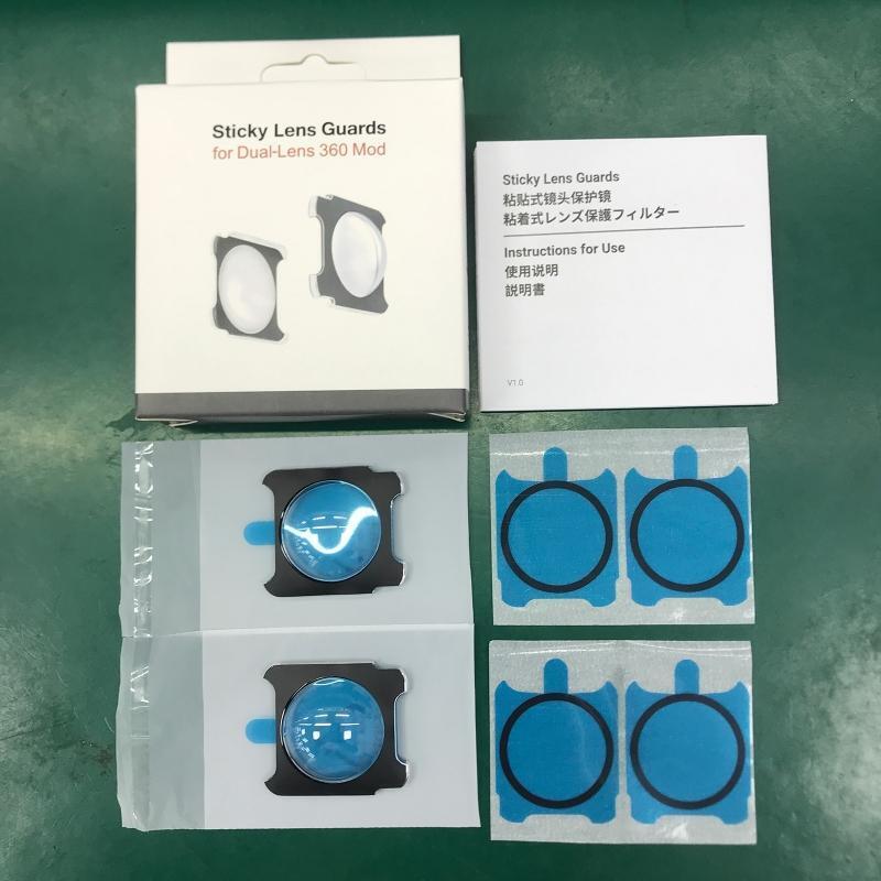 Lens Guard Adhesive Panoramic Lens Protective Cover Cap for 360 One R/One RS