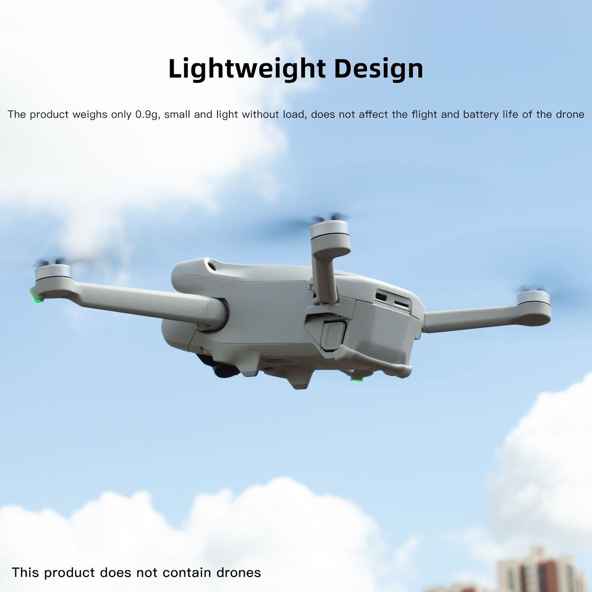 Drone Anti-scratch TPU Protective Pads Battery Protector For DJI Mini 3 Pro