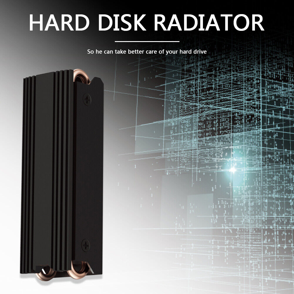 M.2 SSD Heatsink NVME 2280 Solid State Drive Radiator Cooler for Desktop PC
