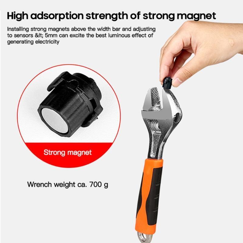 Bicycle Taillights Warning Lamp Bike Tail Light Self-Powered Magnetic Induction