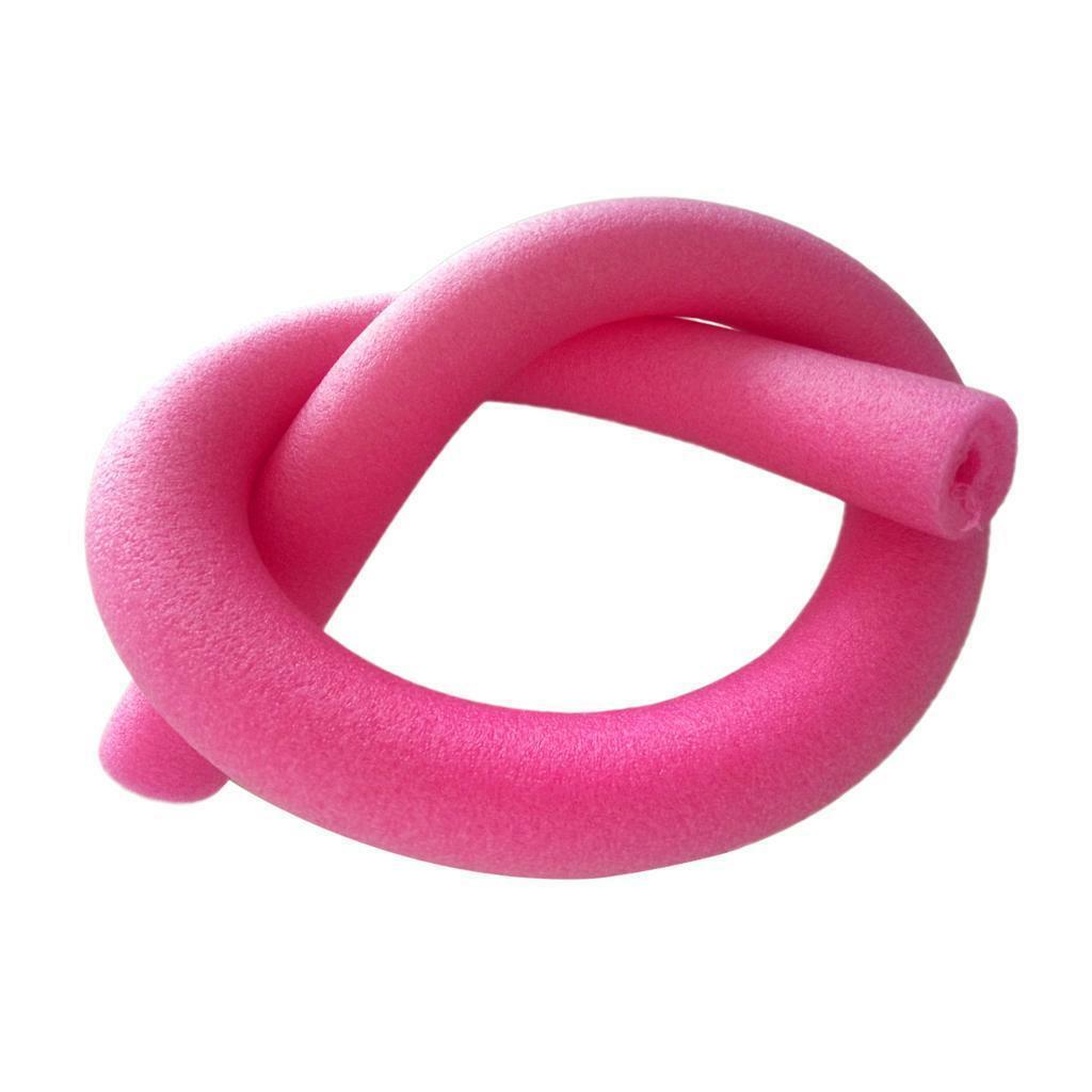 Set of 2 Flexible Noodles Hollow Foam Water Float Swim Training Aids 59''