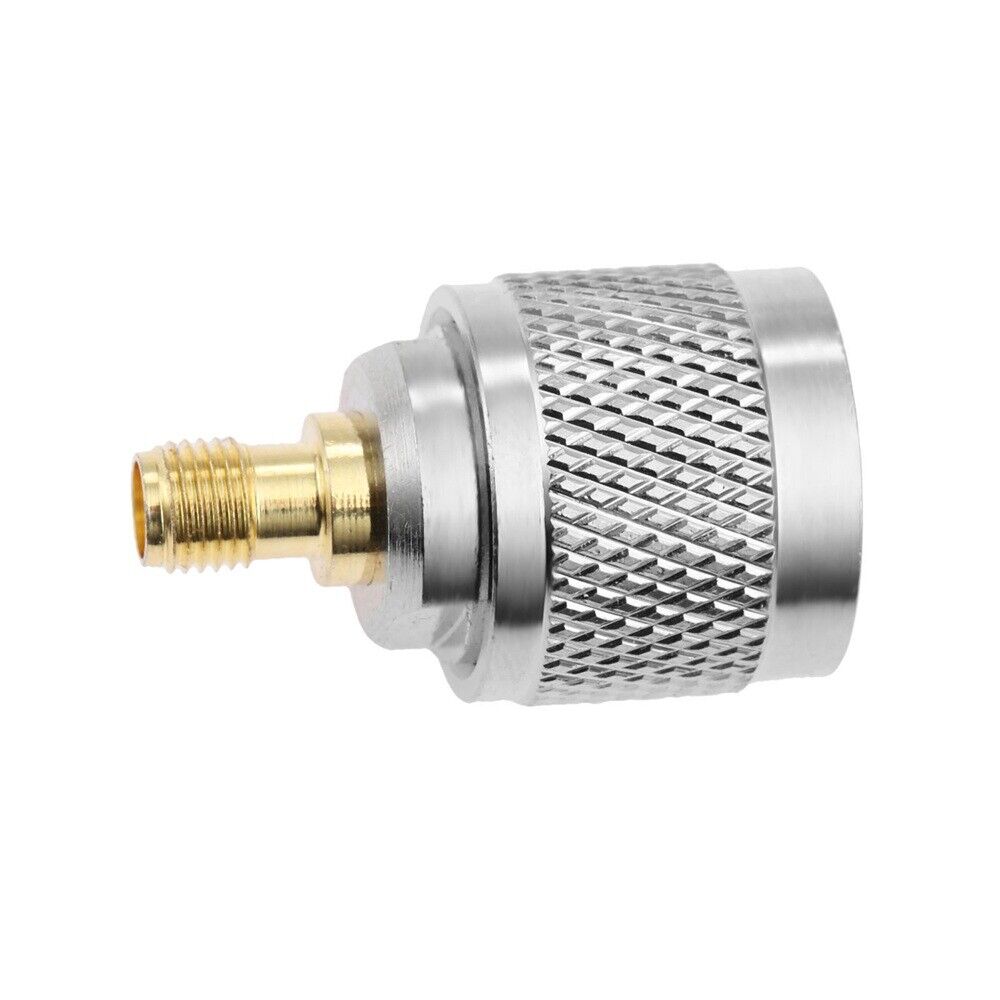 1pc Adapter Connector SMA Female Jack to UHF PL259 Male SO239 Plug Free Hanging