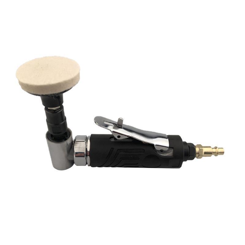 Pneumatic Polishing Carving Tool Kit Protective Cover Set Chuck 1/4 Wind Grinder