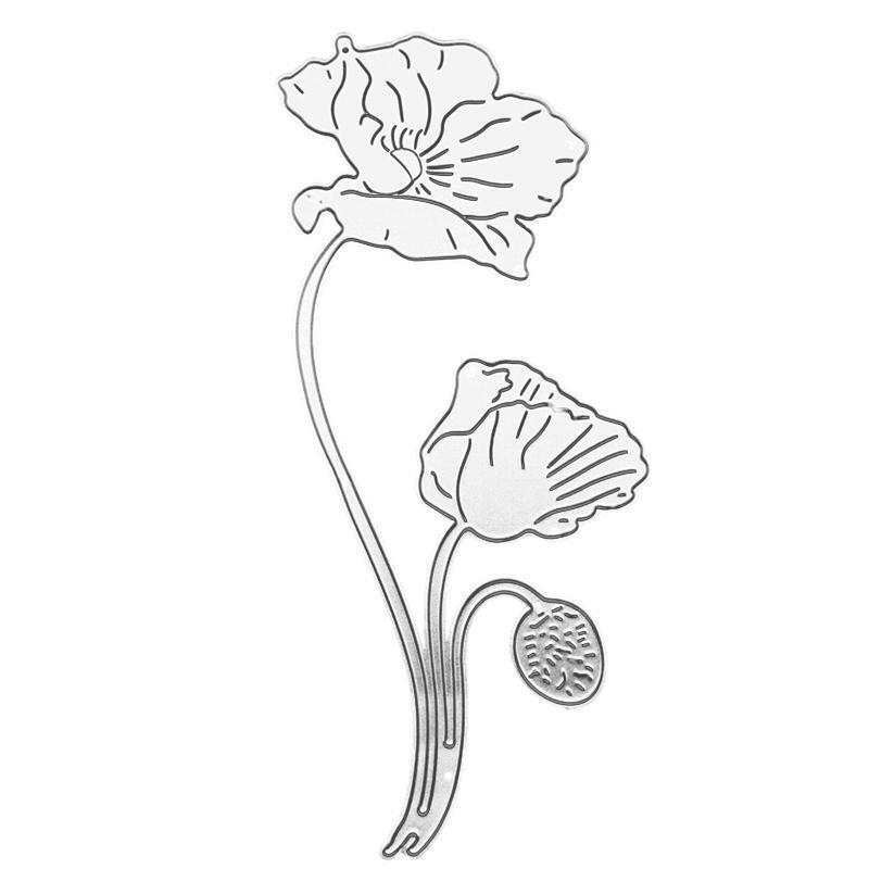 Lotus Metal Cutting Dies Stencil Scrapbooking DIY Album Stamp Paper Card