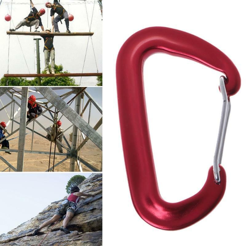 12kn Climbing Carabiner, Professional Safety Lock for Safety, Climbing Equipment