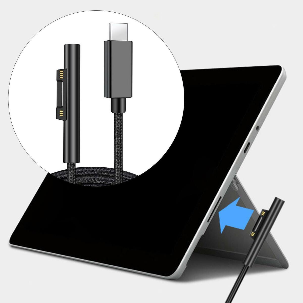 1Piece Tablet Fast Charging Cable ???c PC Connector for  Surface