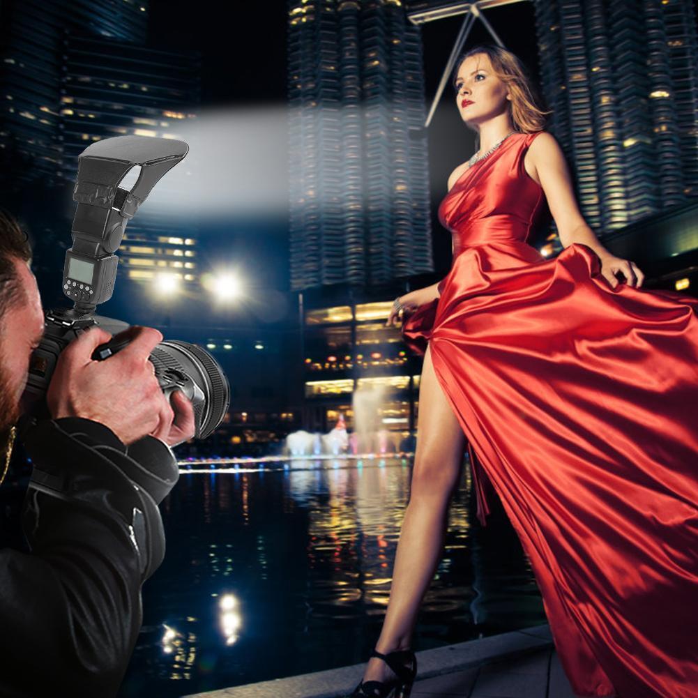 Universal DSLR Camera Flash Diffuser Softbox Panels White Reflector