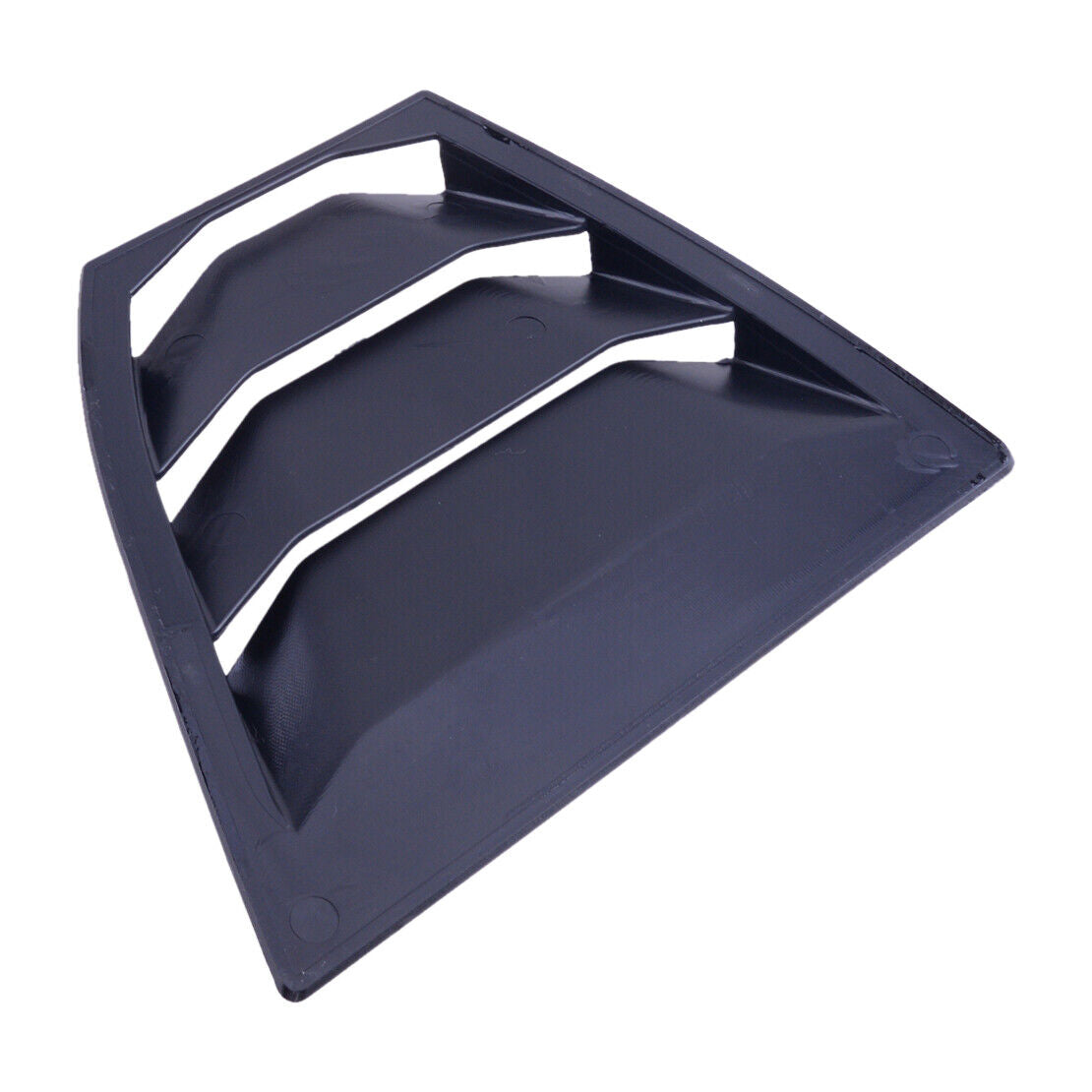 Kit Rear Side Window Quarter Louver Vent Cover Trim Fit for Mazda 3 Axela 14-18