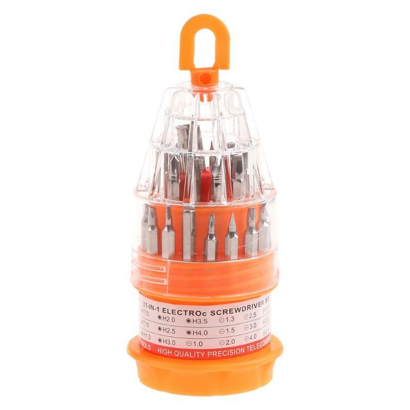 31 In 1 Multifunction Magnetic Precise Manual Screwdriver Bits Set Repair Tools