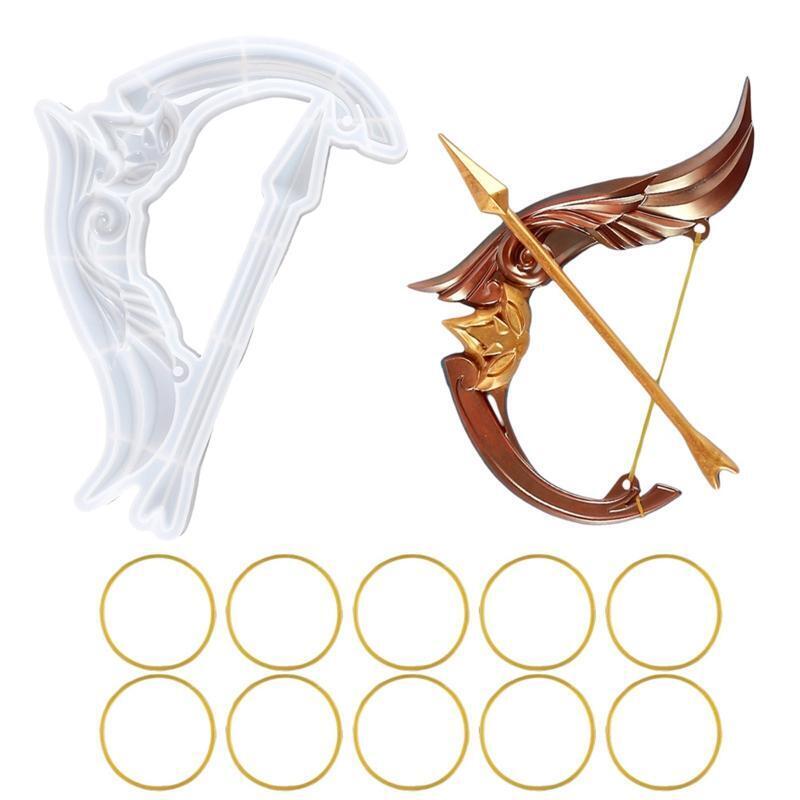 Chocolate Moulds Bow and Arrow Shaped Baking Moulds Fondant Moulds Cake Moulds
