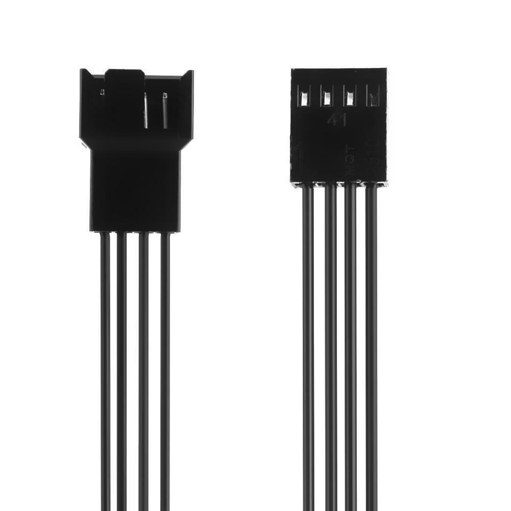 25cm Motherboard 4Pin Female to PWM Fan 4Pin Male Power Extension Cable