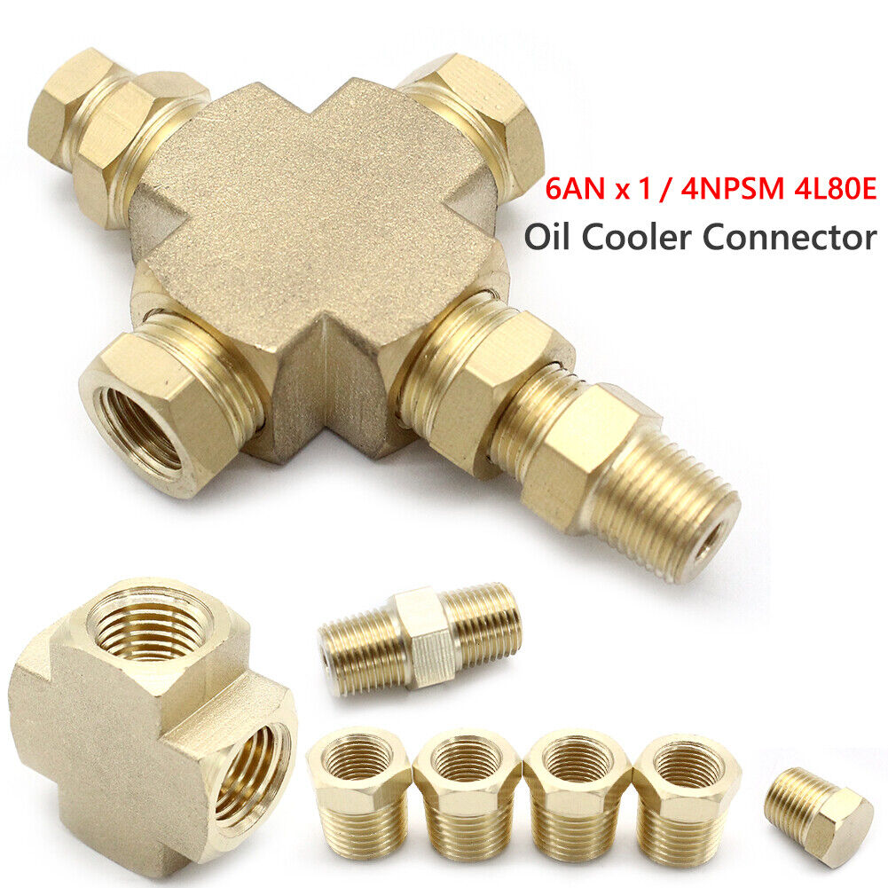 Sensor Adapter for Oil Pressure Temperature Gauge 1/8-27 NPT 1/4-18 NPT