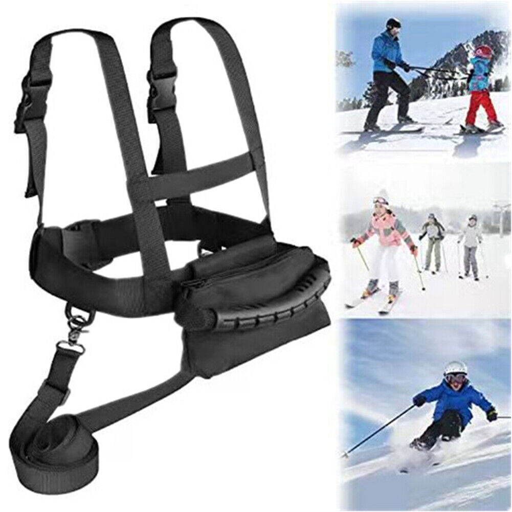 Adjustable Children Ski Safety Traction Harness Rope Skiing Shoulder Belt