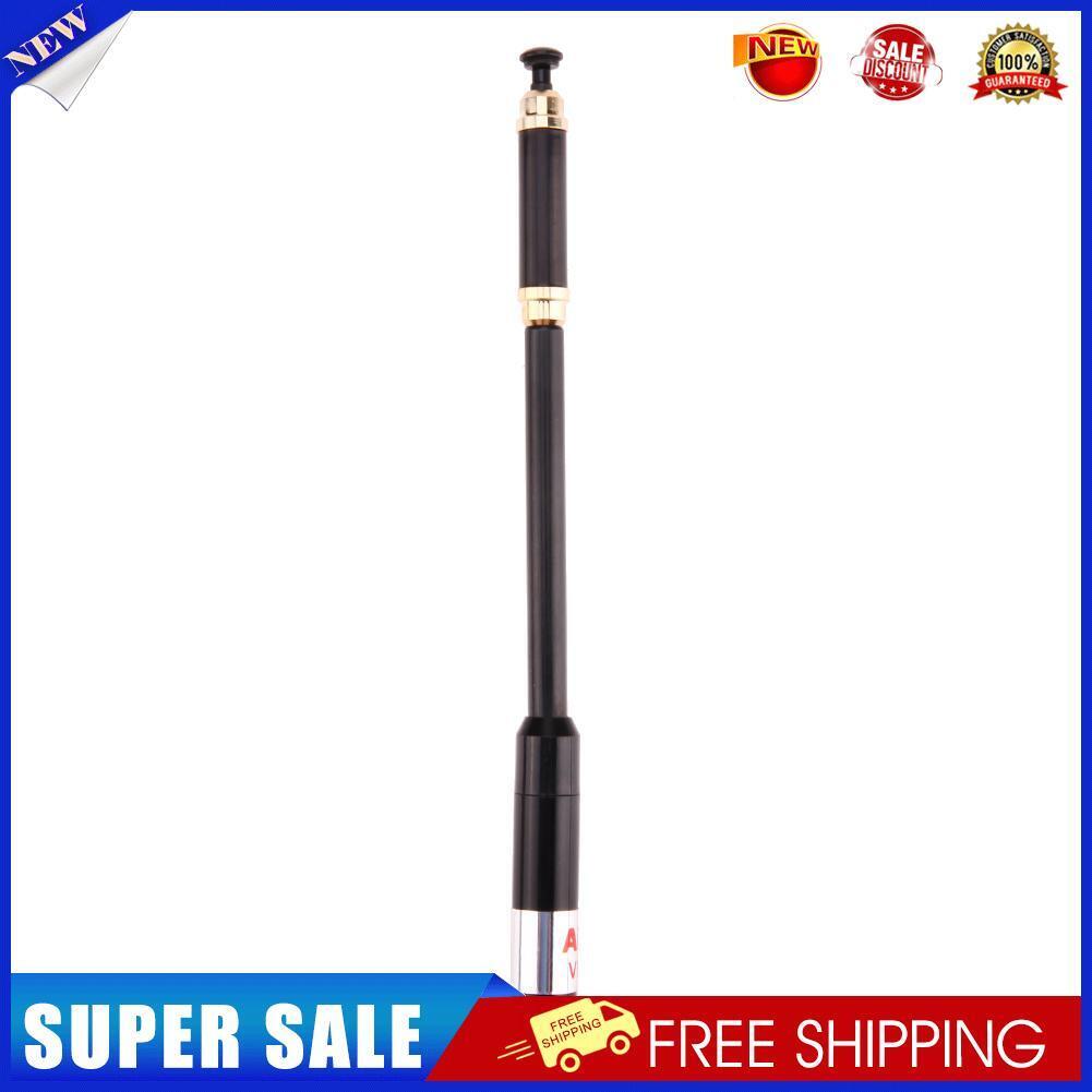 AL-800 SMA Female High Gain Dual Band Extendable Antenna for Walkie Talkie