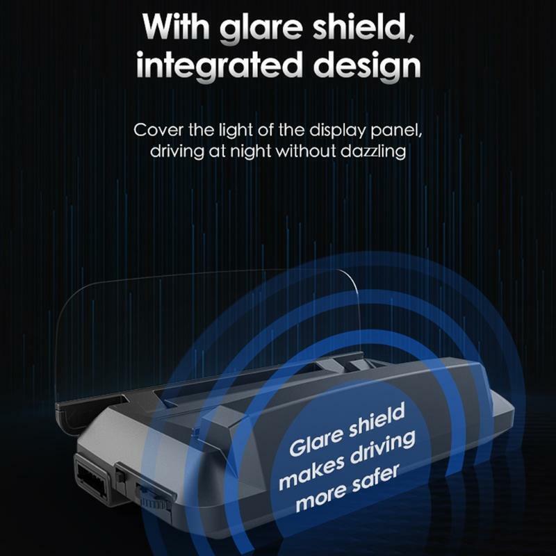 2021 New HUD 5in L3 Head-up Display Multi-function LCD Digital Display