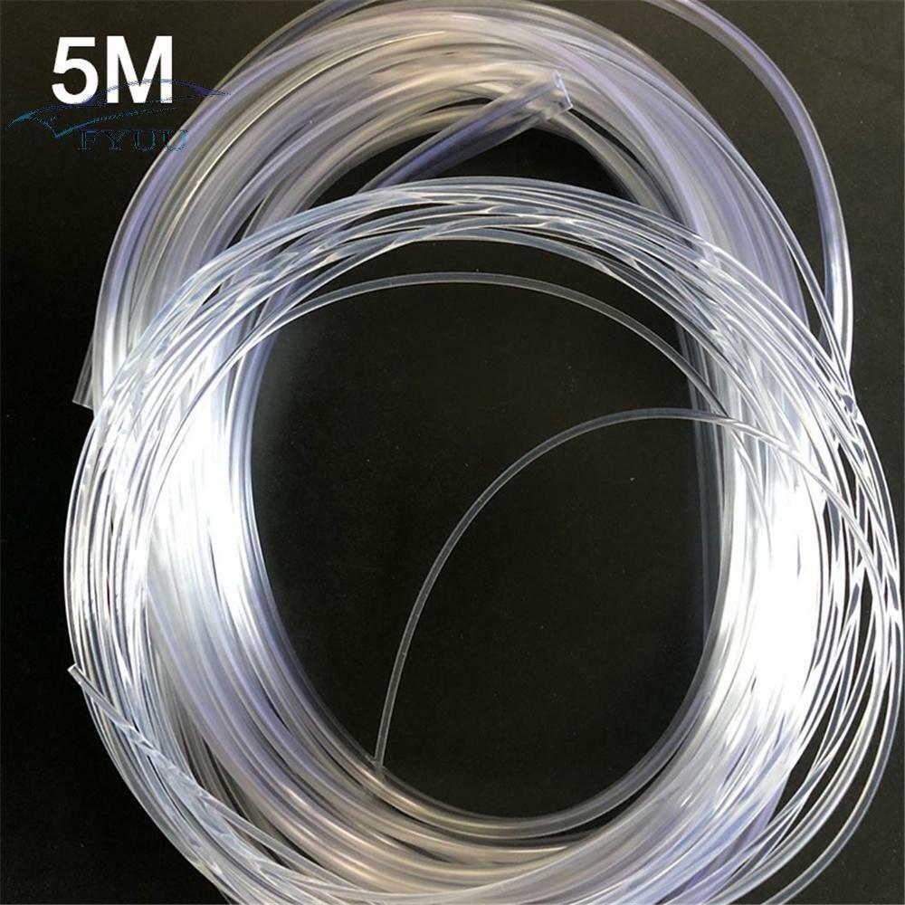 5M Clear Light Guide Strips For Car Interior Atmosphere Lamp RGB Ambient Light