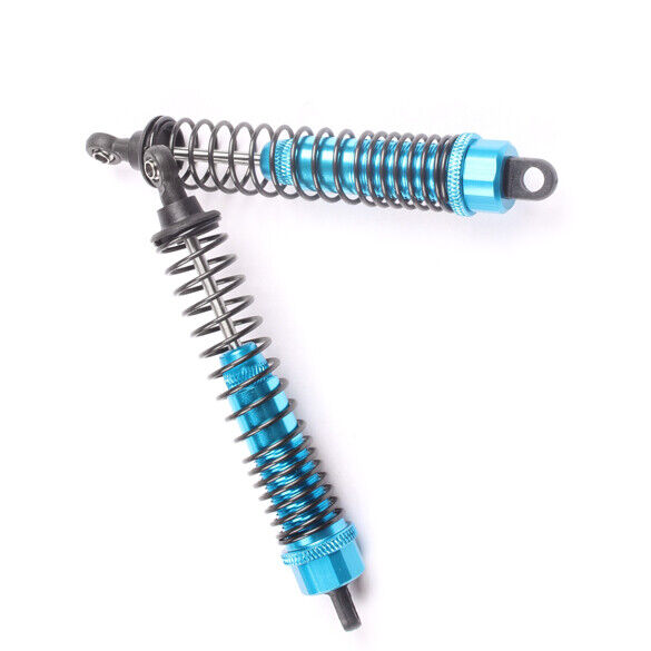 2x 108mm Adjustable Aluminum Shock Absorber for RC Truck Car Blue