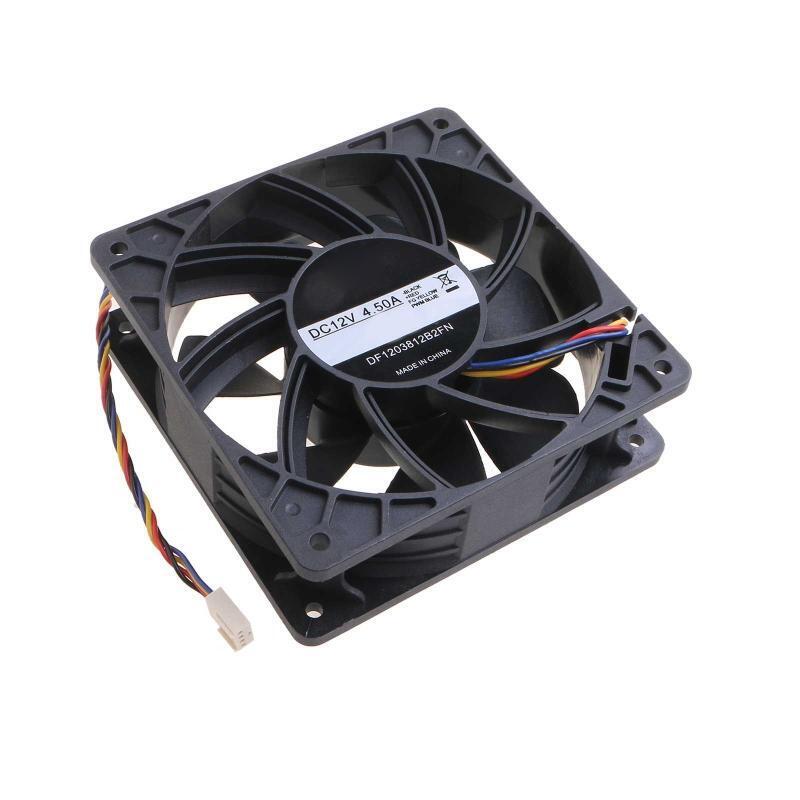 7000 rpm DC Brushless Cooling Fan DF1203812B2FN Miner Cooling Fans 4P 12V 4.5A