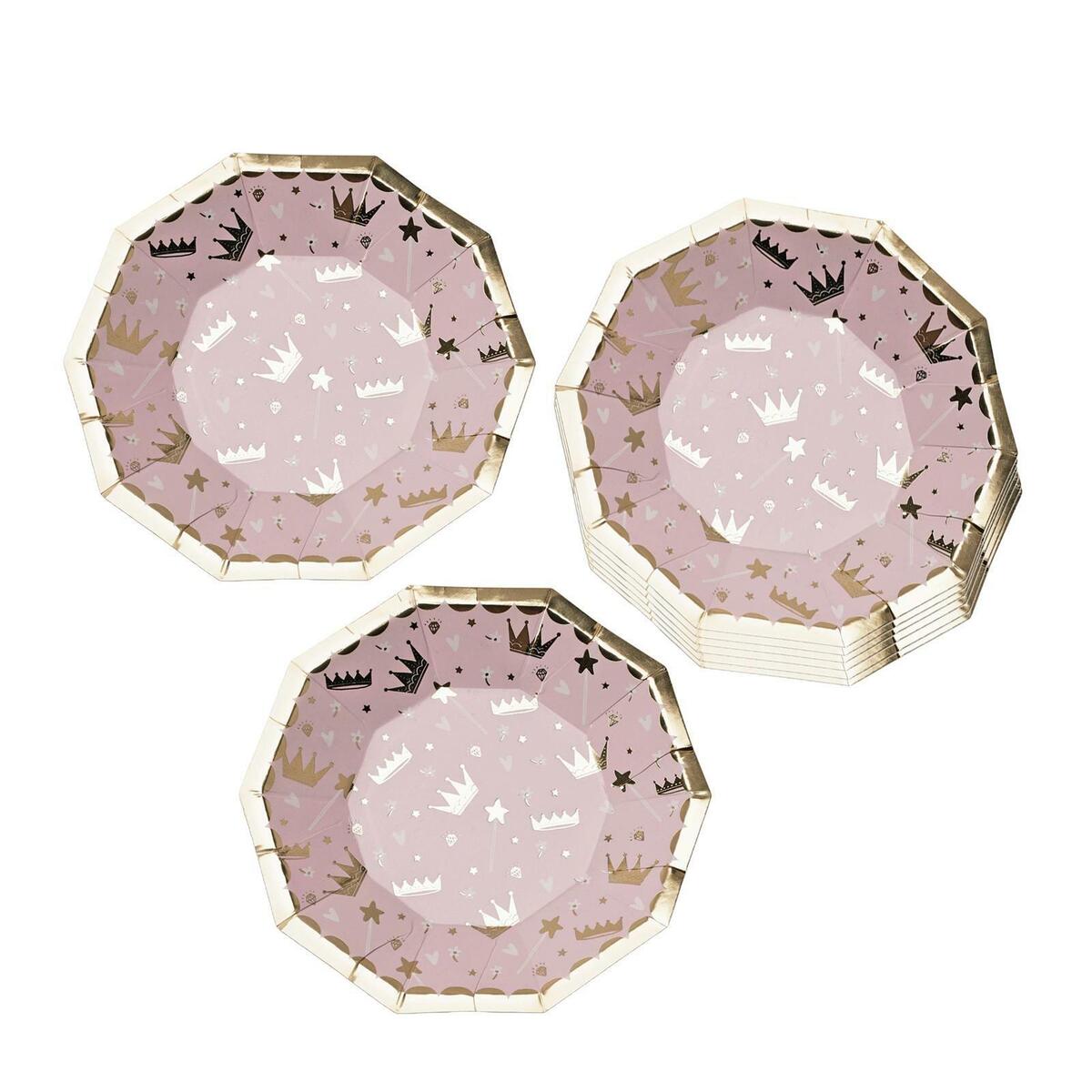 Elegant Disposable Dinner Plate for Thanksgiving Bridal Shower Graduation
