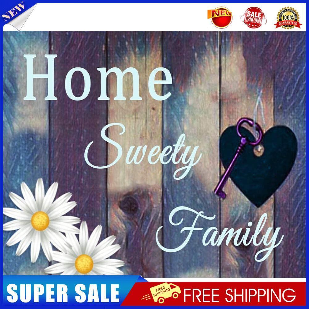 5D DIY English Home Full Round Drill Diamond Painting Kit Artwork Picture
