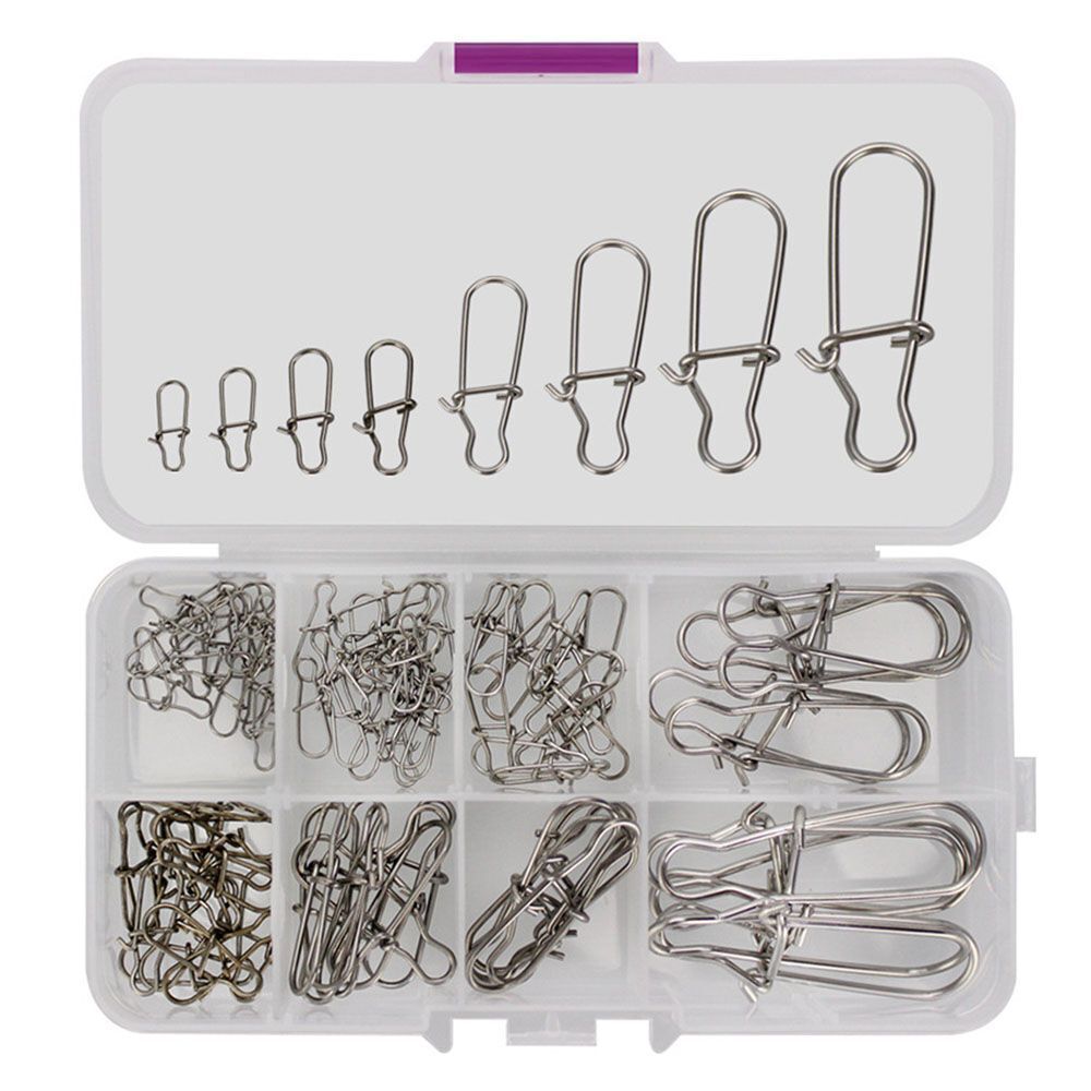 Longline Connector Long Line Clip Fishing Buckle Pin Open Eye Clips Snap