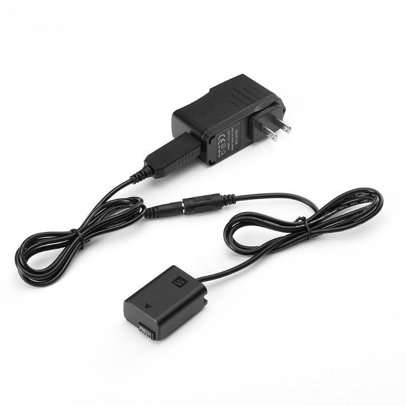 NP-FW50 Battery US Plug Replacement fit for -Sony NEX-5 NEX-5A NEX-5C A7 A6300