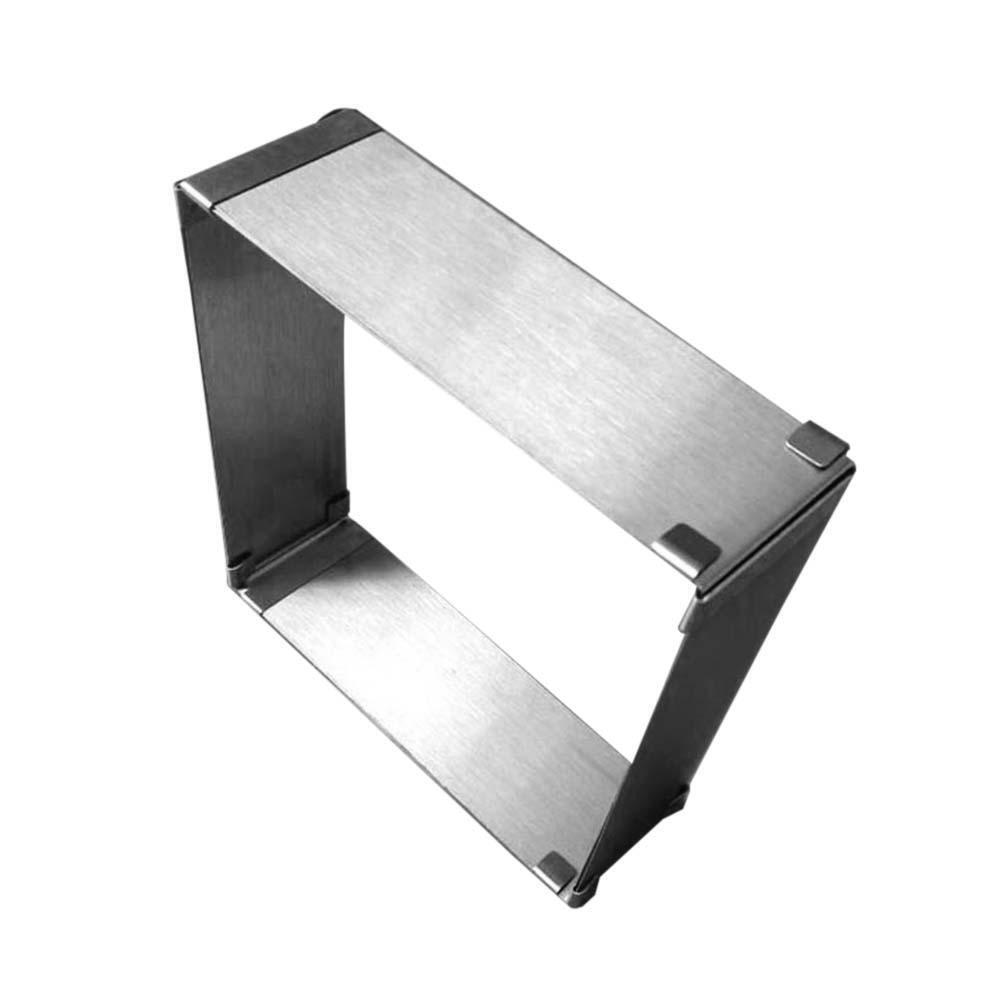 Stainless Steel Retractable Rectangle Square Mousse Ring Cake Baking Mold