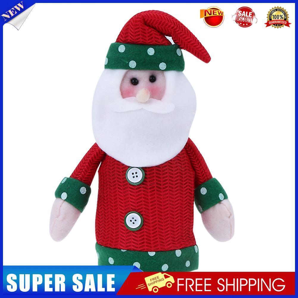 Christmas Decoration Beer Bottle Cover Knitting Wine Bottle Cover Old Man