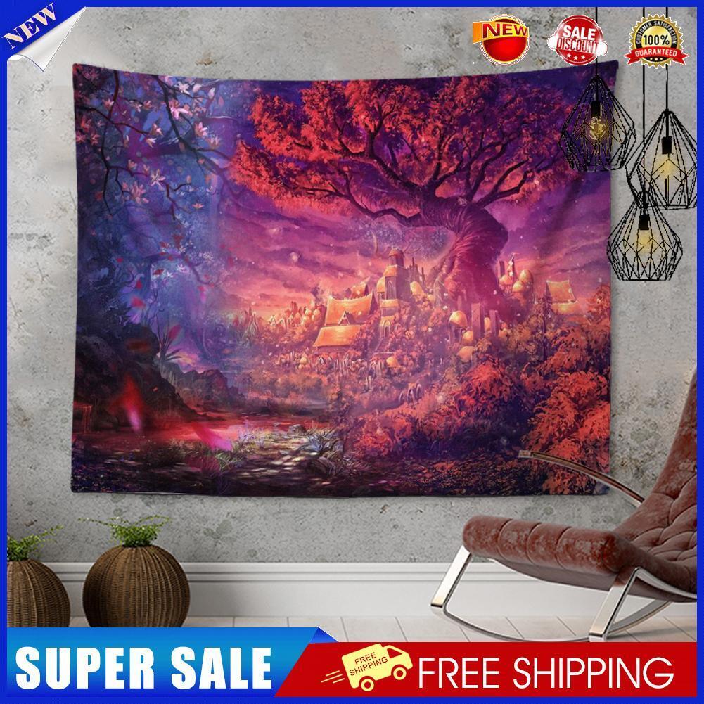 Dream World Hanging Tapestry Wall Art Dorm Carpet Bedspread Throw Covers