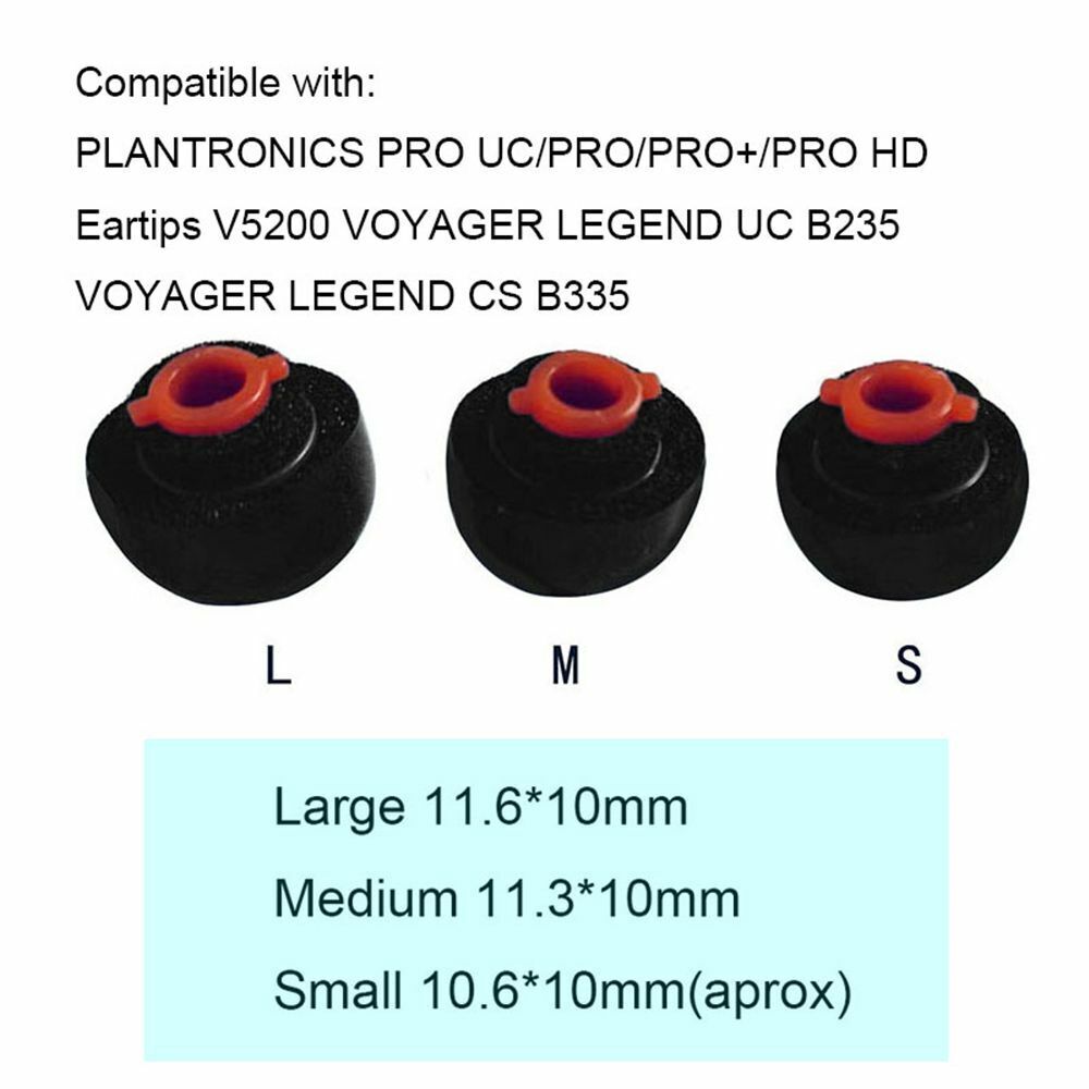 Caps Silicone Earbuds Cover Earplug Protector For Plantronics Voyager 5200