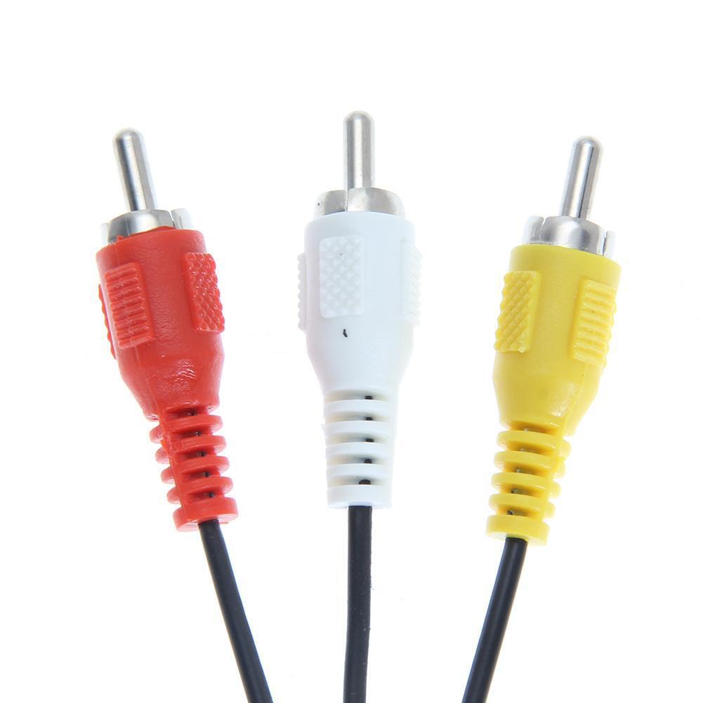 1.8m 6FT AV TV RCA Game Video Cable Cord for Snes Nintendo 64 N64