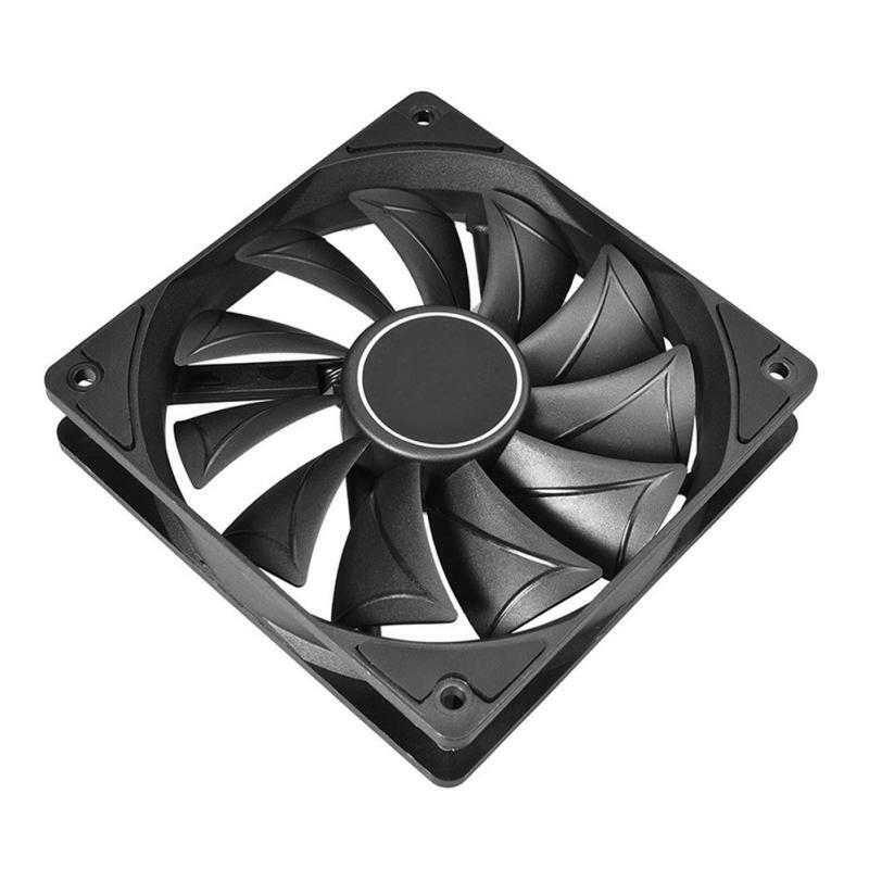 4 Pin 120MM 1800RPM PWM PC Case Fan Speed Adjustable High Airflow CPU Radiator