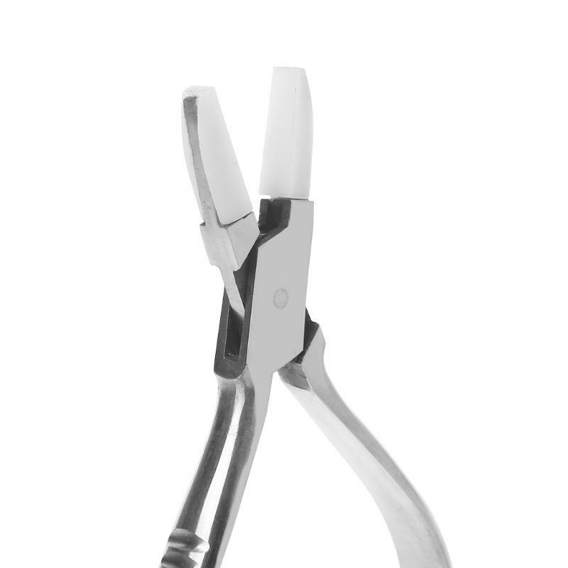 1Pc Glasses Optical Repair Pliers Stainless Steel Prevent Injury Square Head Jaw