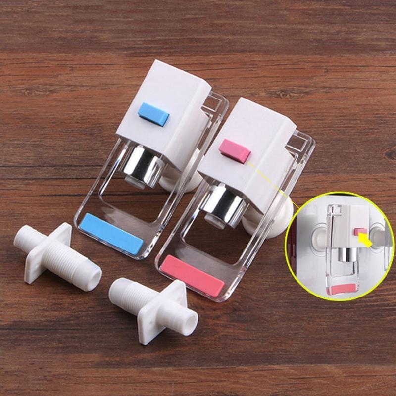 2 PCS Plastic Tap Faucet for Water Dispenser Replacement Push Type Easy to Use