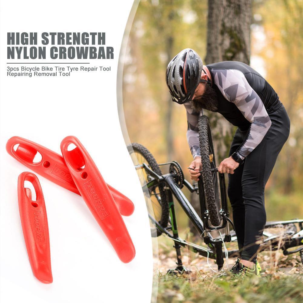 3pcs/set MTB Bike Tyre Tire Lever Nylon Pry Bar Repair Maintenance Parts