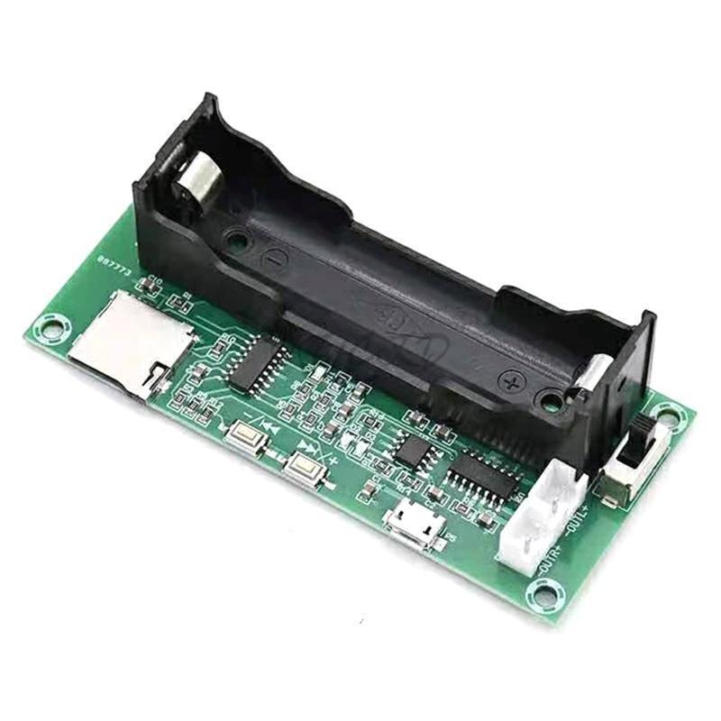 Universal Audio Decoder Board Dual Channel Small Power Tf Card Decoder Board