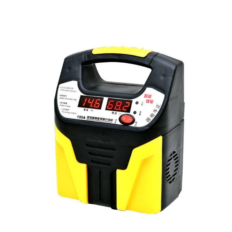 12V 24V Pulse Repairing Charger with LCD Display Motorcycle Car Battery Charger